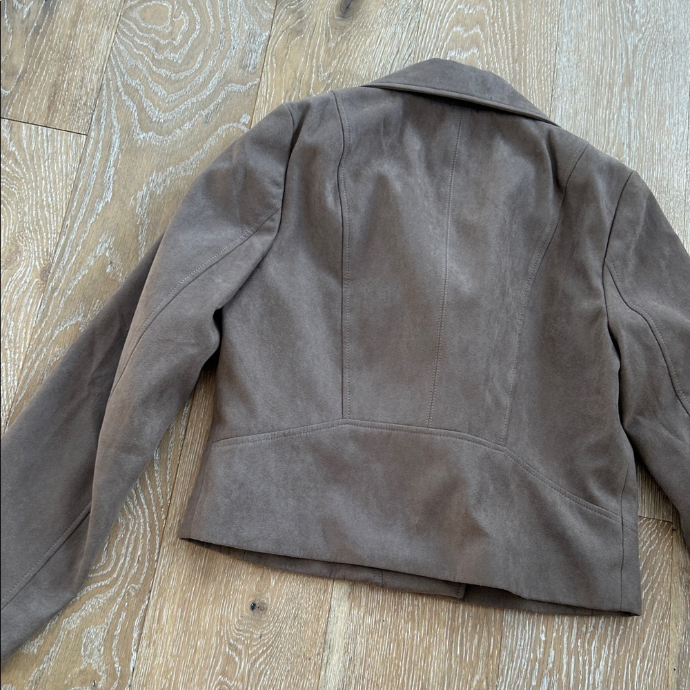 J.Crew Mercantile Faux Suede Moto Jacket - Picture 5 of 6